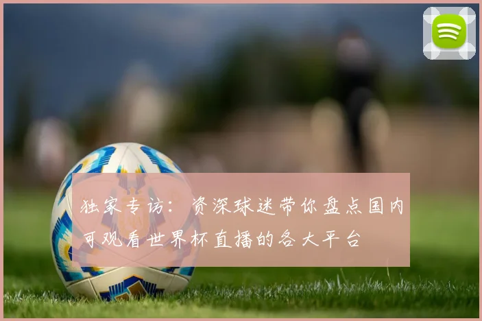 独家专访:资深球迷带你盘点国内可观看世界杯直播的各大平台